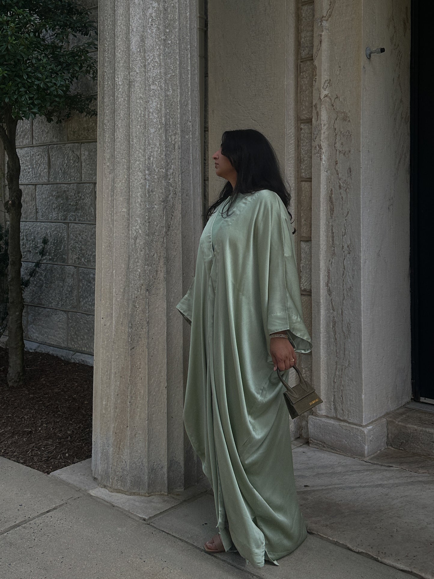 Sage Green Abaya